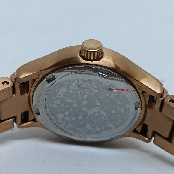 Fossil ES3167 Women's 24mm Rose Gold Stainless Steel Japanese Quartz Date Watch - Picture 8 of 11